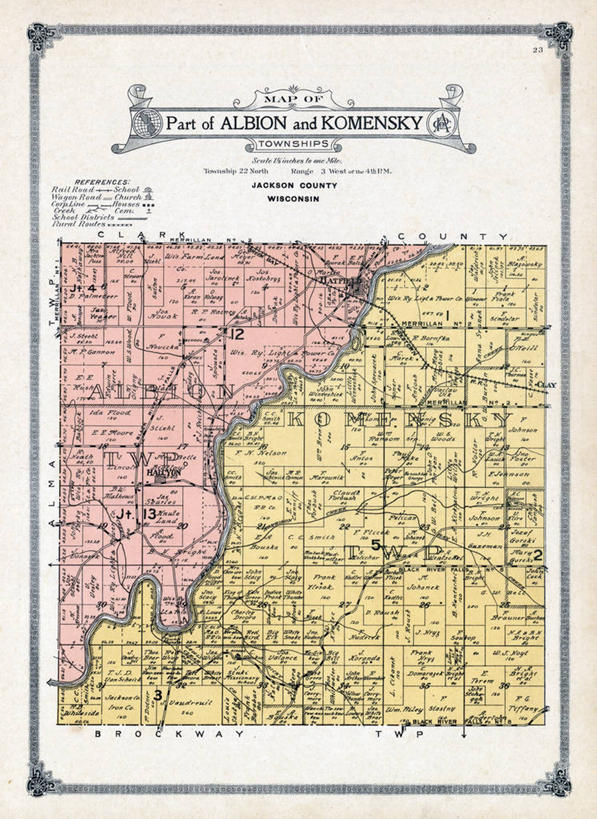 无人,竖图,地图,历史,古董,粘土,威斯康星,彩图,地图学,哈特菲尔德