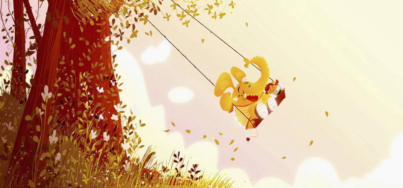 儿童,一个人,微笑,横图,全景,插画,室外,白天,留白,侧面,快乐,友谊,纯洁,分享,数码,科技,仅一个女性,仅一个人,连接,摇摆,阴影,网络,高光,几何,计算机图形,合成,图画,画,树,小孩,自然,动物,仅一个小孩,休息,放松,幻想,可爱,乐趣,童年,童趣,环境,电脑合成图,数码合成图,享乐,合成图,漫画,想象,童真,烂漫,无邪,计算机制图,写实,具体,具象,天真,女孩,女人,女性,孩子,秋天,休闲活动,象,彩图,女生,拟人