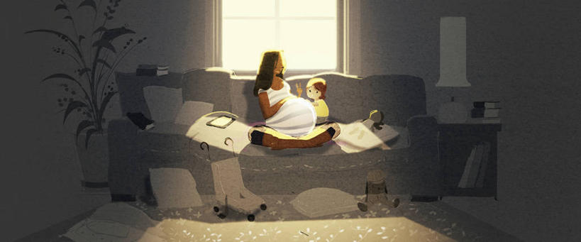 儿童,成年人,两个人,家庭,母亲,女儿,坐,微笑,横图,全景,插画,室内,白天,正面,侧面,快乐,幸福,数码,科技,沙发,连接,阴影,网络,高光,几何,计算机图形,听,合成,图画,画,灰色,温暖,温馨,一家人,面对面,怀孕,放松,童年,生活方式,宁静,照亮,安慰,电脑合成图,数码合成图,和睦,起居室,合成图,漫画,计算机制图,写实,具体,具象,责任,女孩,女人,女性,休闲活动,盘着腿坐,说话,半身,彩图,爱,融洽