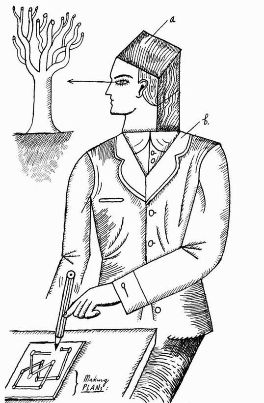 成年人,一个人,设计师,坐,竖图,黑白,插画,留白,白色背景,侧面,数码,科技,仅一个男性,写,阴影,套装,网络,图表,高光,几何,计算机图形,合成,图画,拿着,画,树,自然,铅笔,看,生长,观看,电脑合成图,数码合成图,创造力,专心,合成图,漫画,想象,创新,写实,具体,具象,策略,想法,解决,线条画,男人