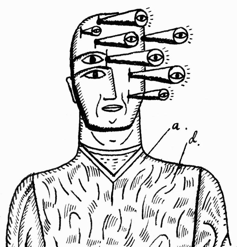 成年人,脸,头,脸颊,一个人,竖图,方图,黑白,插画,留白,白色背景,正面,数码,科技,仅一个男性,阴影,丰富,网络,图表,高光,几何,计算机图形,合成,图画,肩膀,画,看,观看,电脑合成图,数码合成图,眼球,合成图,肖像,漫画,监视,搜寻,机敏,写实,具体,具象,想法,线条画,男人,头部,脸部,脸蛋,面部,好奇心