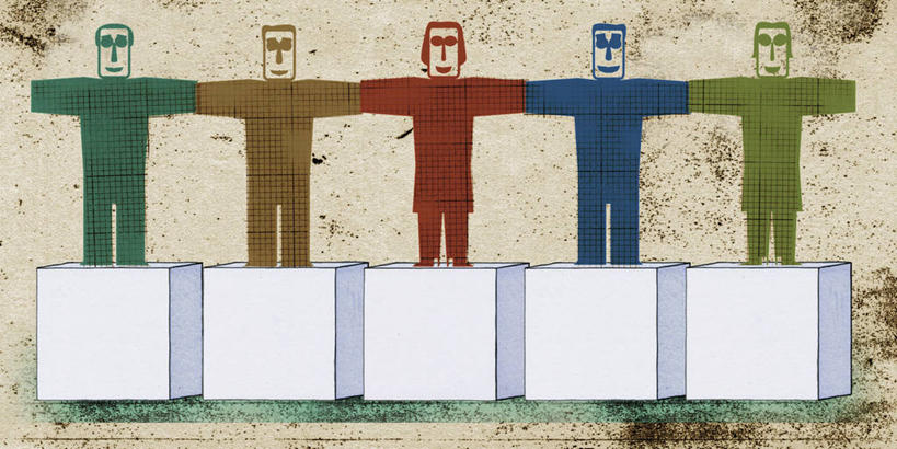 成年人,中年人,站,举,横图,插画,留白,正面,成功,合作,团队,数码,科技,五个人,阴影,网络,高光,几何,计算机图形,联系,合成,图画,盒子,画,托,个性,电脑合成图,数码合成图,合成图,合伙,漫画,写实,具体,具象,式样,团结,男人,女人,中年男性,中年女性,举起,举手,举着,手牵手,向上举,向上伸,向上托,彩图,平等