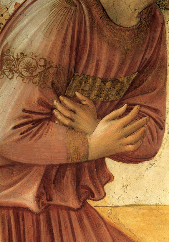 无人,握手,竖图,插画,室内,数码,科技,阴影,网络,高光,几何,计算机图形,文艺复兴,合成,图画,画,电脑合成图,数码合成图,基督教,合成图,漫画,写实,具体,具象,大天使,搀手,跪着,拉手,手拉手,手握手,彩图,传统服装,好消息