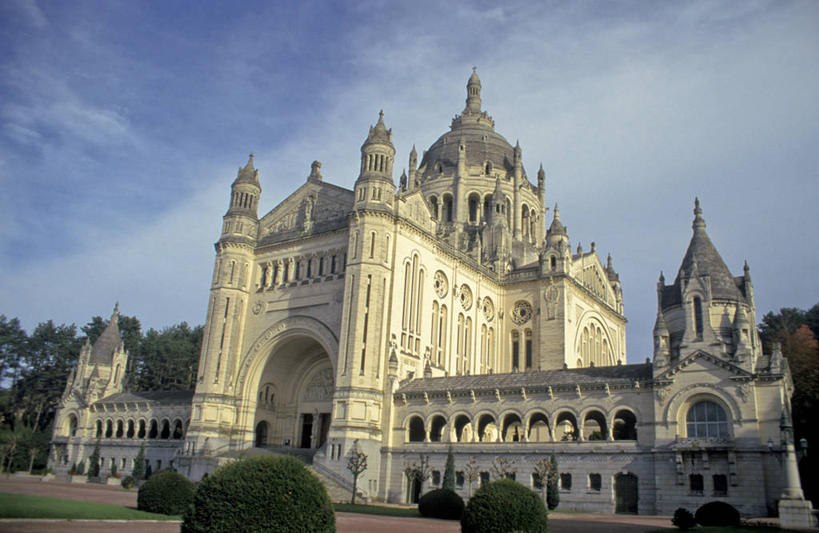 无人,横图,室外,白天,建筑,法国,拱门,摄影,宗教,基督教,圆顶建筑,法国文化,诺曼底,彩图