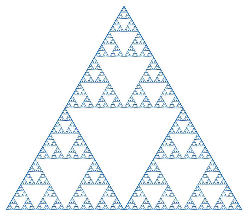 无人,横图,白色背景,重复,对称,分离,式样,彩图,分形