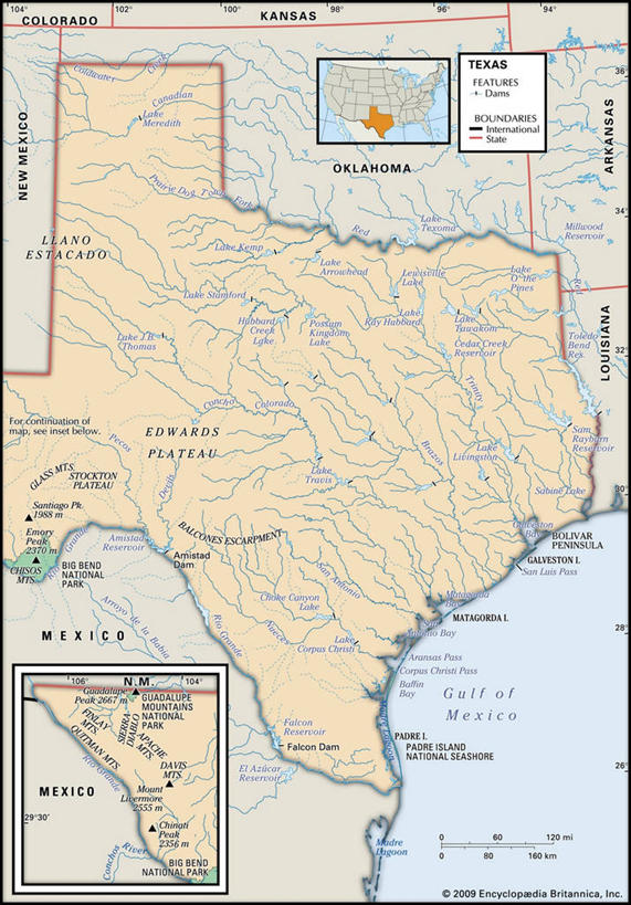 无人,竖图,山脉,地图,水坝,指导,英文字母,德克萨斯,水力发电,自然地理,彩图