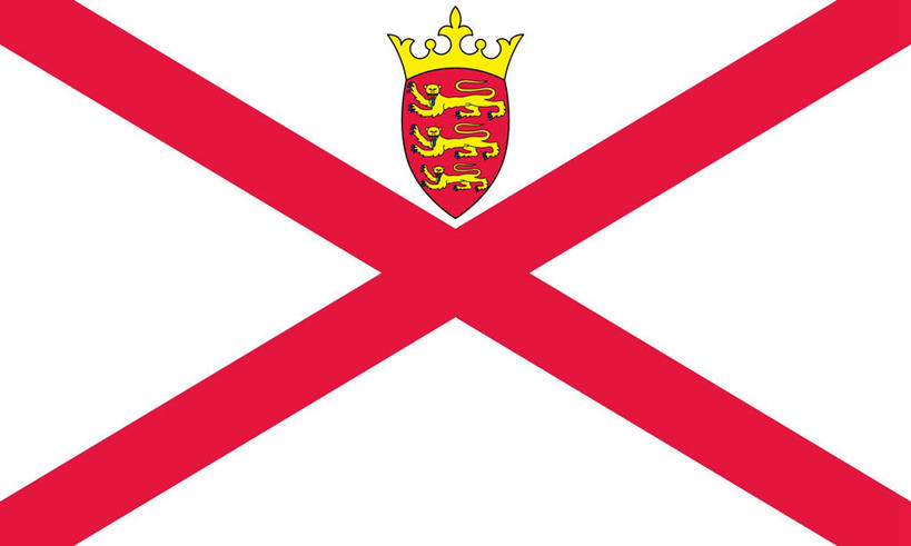 无人,横图,插画,数码,科技,美国,阴影,十字形,网络,高光,几何,计算机图形,合成,图画,画,红色,白色,电脑合成图,数码合成图,合成图,漫画,爱国主义,写实,具体,具象,盾形徽章,泽西岛,王冠,彩图