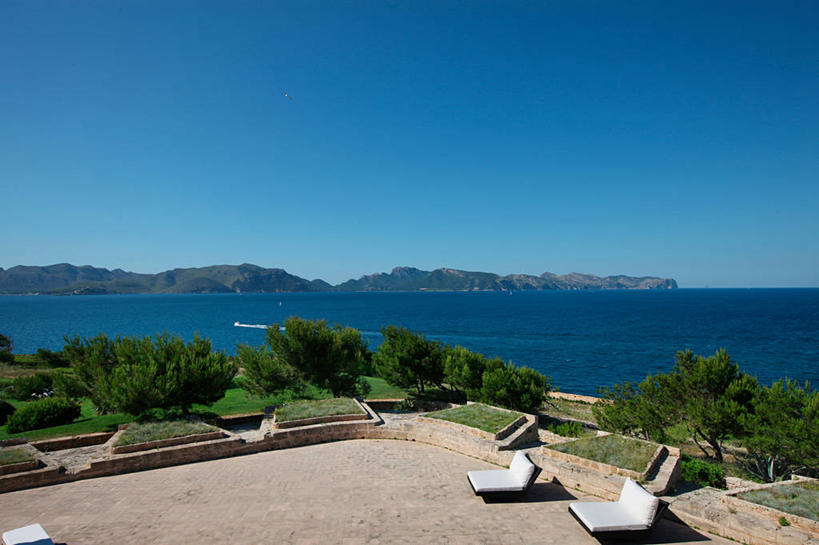 无人,横图,室外,白天,留白,家具,椅子,日光,西班牙,欧洲,院子,座位