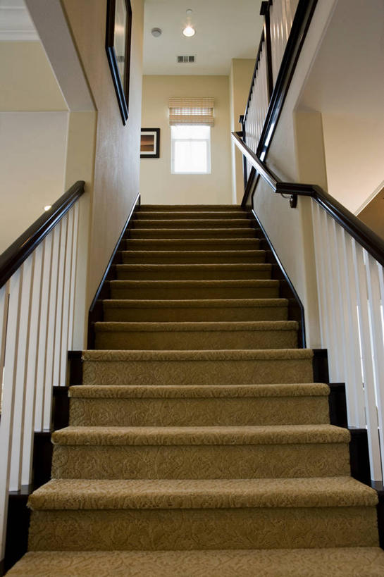 无人,栏杆,竖图,室内,白天,地毯,楼梯,建筑,日光,美国,建造,北美,加利福尼亚,圣地牙哥市