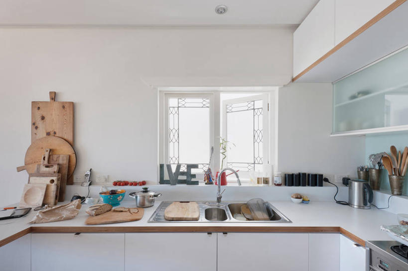 无人,横图,室内,白天,厨房,日光,澳大利亚,水槽,干净,现代,白色,悉尼,新南威尔士,当代