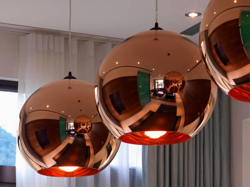 无人,横图,室内,台湾,亚洲,反射,光,公寓,现代,灯,铜,当代