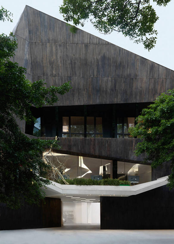 无人,停车场,竖图,室外,白天,建筑,台湾,日光,亚洲,现代,建造,照亮,建筑材料,台北,设计,泊车场