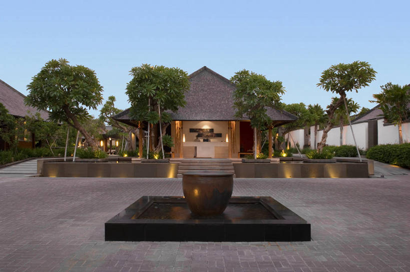 无人,横图,室外,建筑,喷泉,印度尼西亚,亚洲,对称,地形,现代,大厅,黄昏,平衡,建造