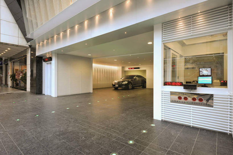 无人,家,停车场,横图,室内,建筑,台湾,亚洲,光,公寓,干净,现代,建造,台北,泊车场,当代
