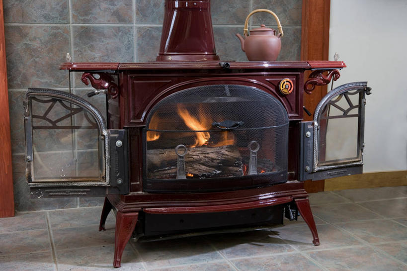 壁炉,瓷砖,火炉