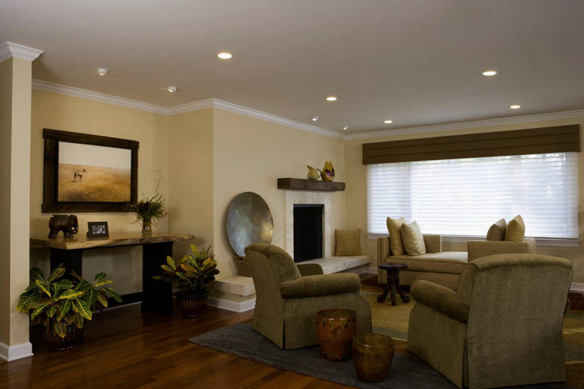 壁炉,地板,桌子,褐色,黄色,百叶帘,模具,起居室,塑造