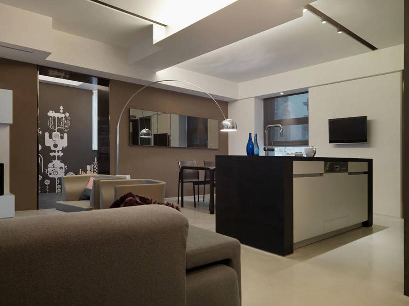 无人,家,横图,室内,厨房,沙发,建筑,台湾,亚洲,形状,现代,角度,建造,台北,设计,当代