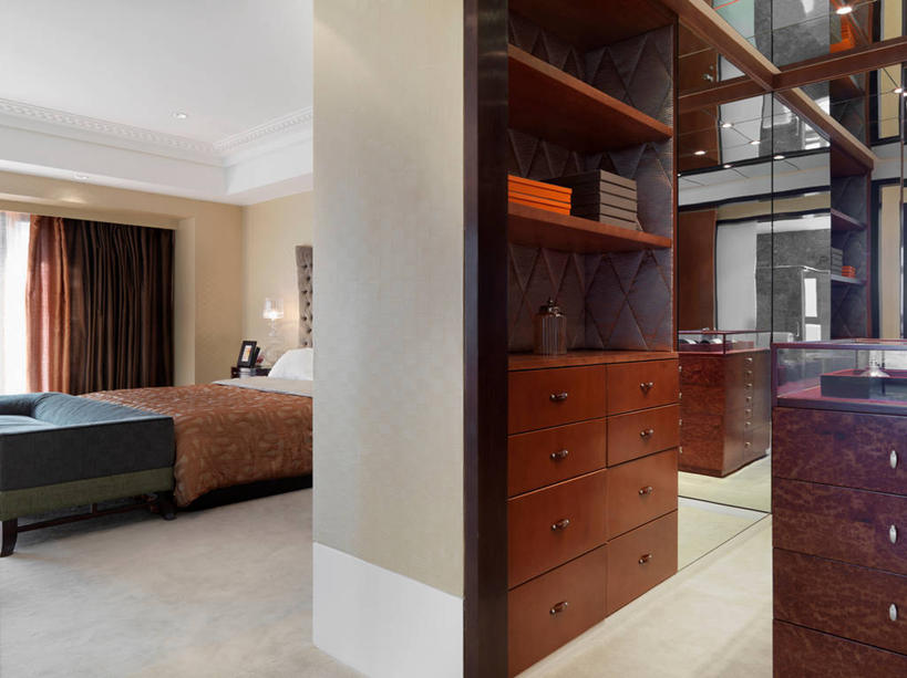 无人,家,横图,室内,白天,床,地毯,家具,卧室,建筑,北京,日光,亚洲,反射,梳妆台,现代,建造