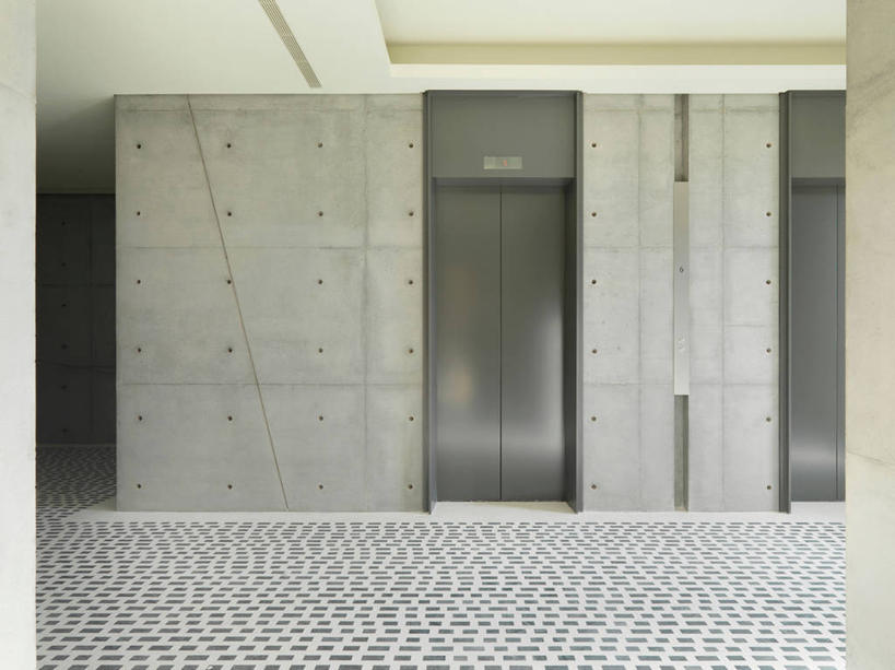 无人,横图,室内,电梯,建筑,台湾,亚洲,混凝土,现代,水泥,灰色,建造,当代