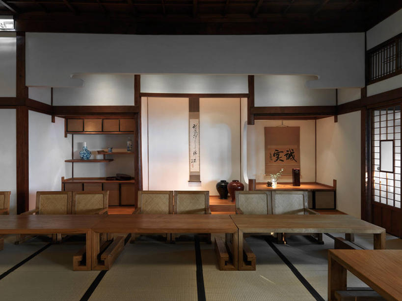 无人,横图,室内,建筑,台湾,亚洲,木制,饭厅,现代,平衡,建造,简单,风水,台北,精力