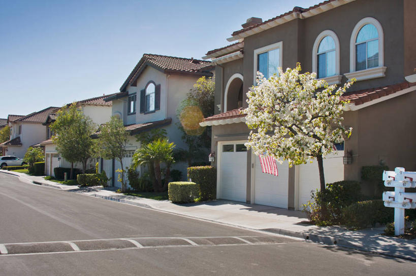 无人,横图,室外,白天,日光,美国,高尔夫球场,社区,北美,加利福尼亚