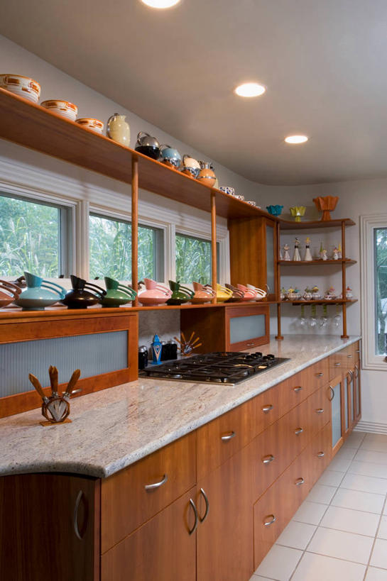 庸俗,厨房,地板,瓷砖,现代,白色,陶器,花岗岩,收集,当代