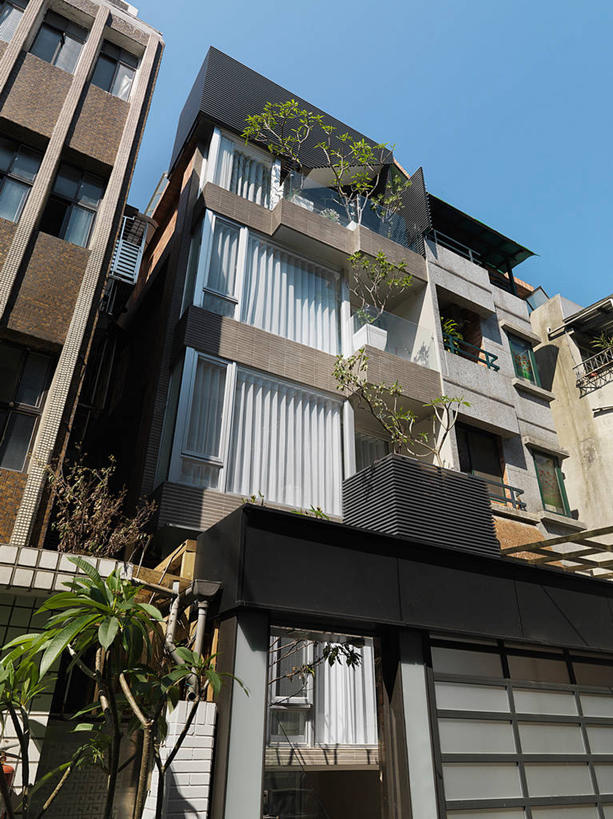 无人,家,竖图,室外,白天,建筑,台湾,日光,亚洲,房屋,公寓,现代,建造,联排别墅,台北