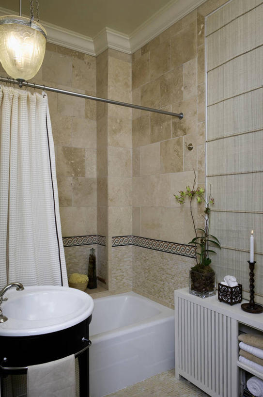 浴室,瓷砖,水槽,洗手池,灯具,浴盆,百叶帘,模具,浴帘,兰花,散热器,塑造