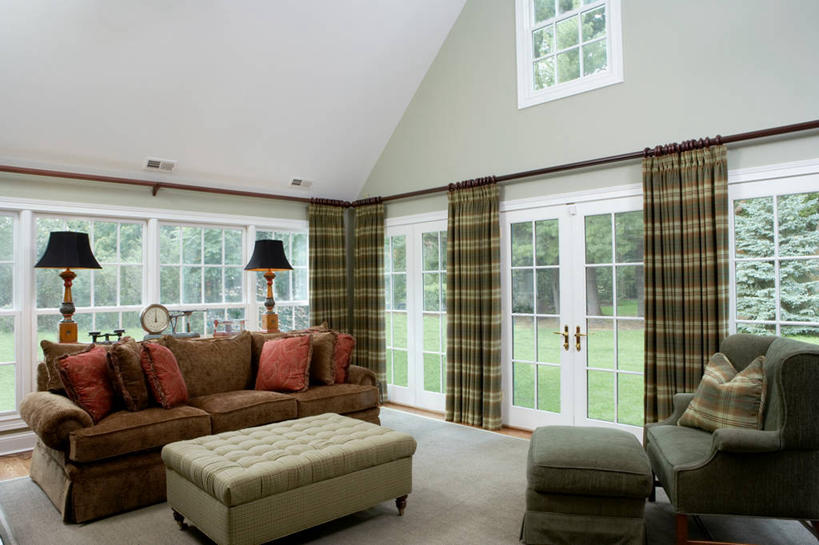 横图,沙发,褐色,起居室,收集