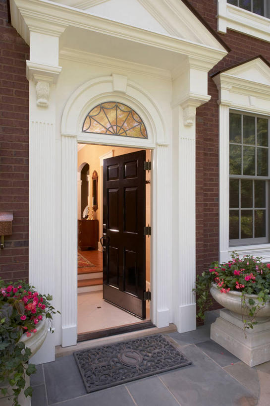 竖图,砖,正门,混凝土,模具,塑造