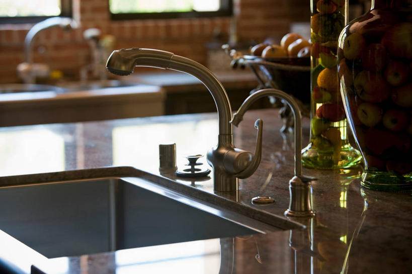 无人,家,横图,室内,白天,厨房,建筑,日光,美国,不锈钢,水槽,建造,北美,加利福尼亚