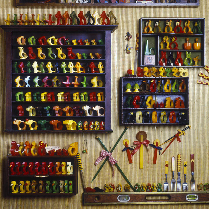 木制,叉,米老鼠,褐色,架子,红色,绿色,动物,餐巾,橙色,古董,水平仪,着色,收集