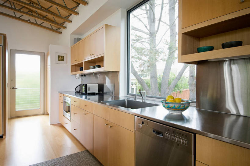 无人,家,横图,室内,白天,厨房,建筑,日光,美国,不锈钢,干净,现代,建造,北美,洗碗机,加利福尼亚,当代