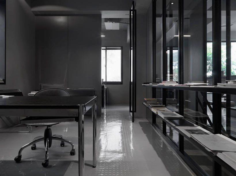 无人,办公室,横图,室内,白天,家具,建筑,台湾,日光,亚洲,现代,书桌,灰色,建造,工业建筑,台北