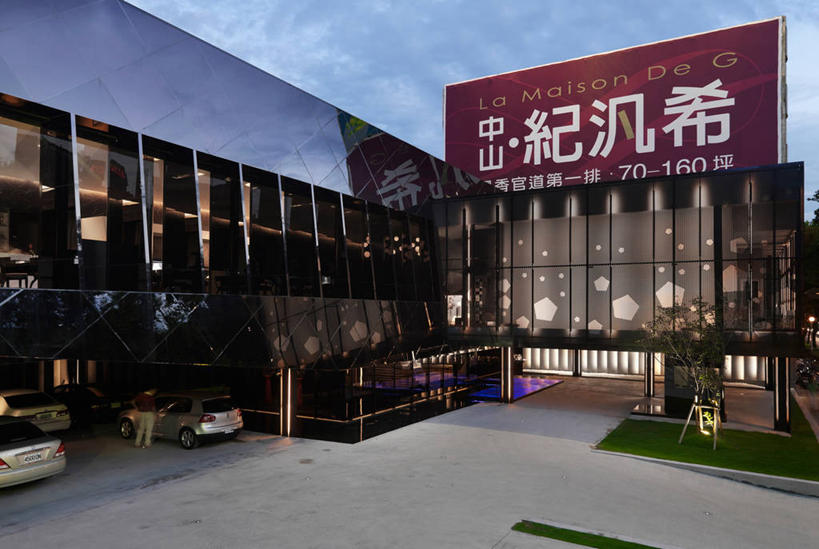 无人,停车场,横图,室外,建筑,台湾,亚洲,干净,现代,黄昏,建造,台北,泊车场,当代