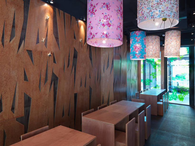 无人,横图,室内,建筑,台湾,亚洲,木制,光,现代,建造,台北,咖啡馆,当代