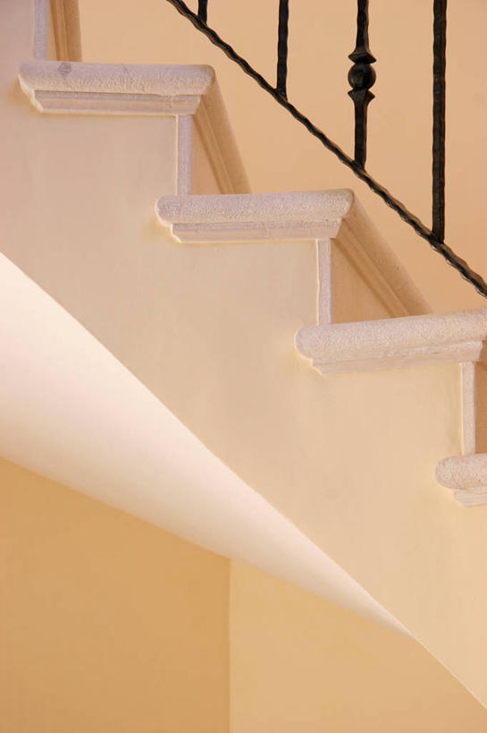 无人,家,栏杆,竖图,室内,楼梯,建筑,西班牙,欧洲,房屋,现代,建造,铁艺,当代