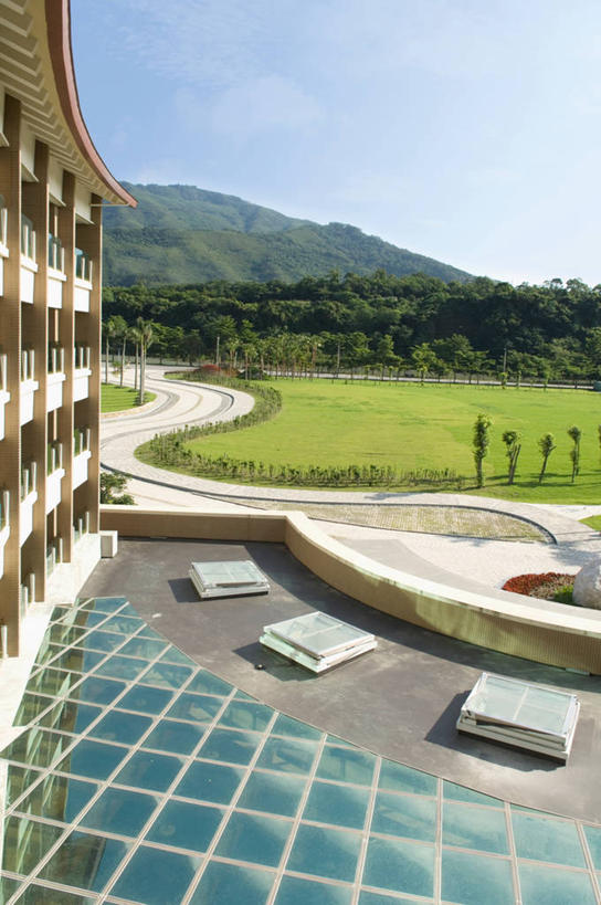 无人,竖图,室外,白天,建筑,台湾,日光,亚洲,屋顶,车道,现代,大厅,草,建造,山景城