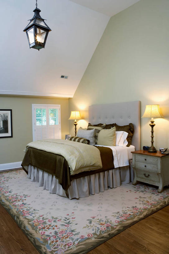 地板,卧室,床上用品,灯具