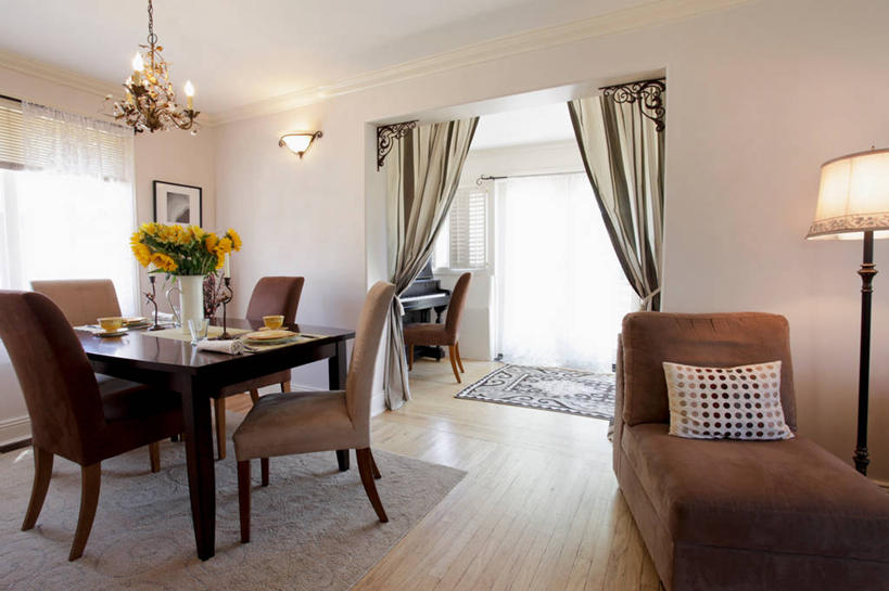 无人,家,横图,室内,白天,餐桌,家具,桌子,建筑,日光,美国,饭厅,建造,北美,新墨西哥,圣达菲