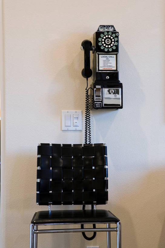 无人,竖图,室内,家具,美国,吊挂,悬挂,墙,挂,北美,加利福尼亚,圣地牙哥市,电话机