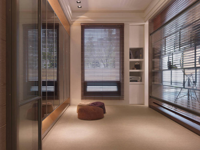 无人,家,横图,室内,白天,建筑,台湾,日光,亚洲,现代,百叶帘,瑜珈,建造,工作室,当代