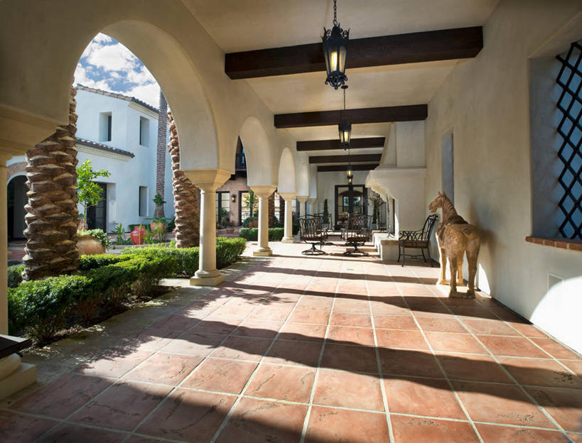 无人,横图,方图,室外,白天,留白,建筑,日光,美国,庭院,拱门,球场,走廊,建造,北美,挑染,加利福尼亚,铅,当代