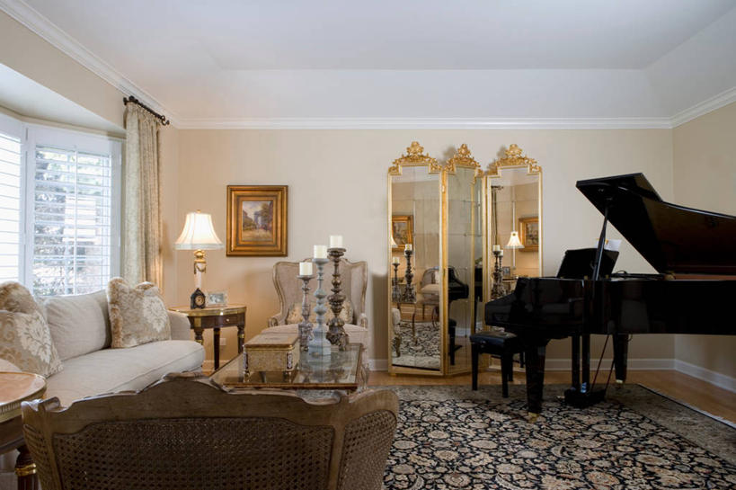 设计师,窗帘,沙发,花纹,钢琴,三角钢琴,茶几,米色,百叶帘,模具,起居室,塑造