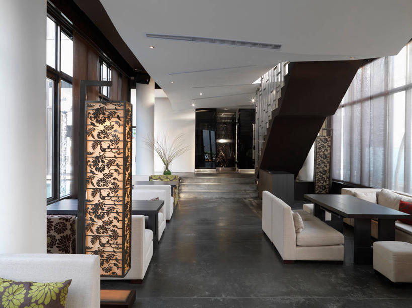 无人,横图,室内,家具,沙发,建筑,台湾,亚洲,饭厅,光,现代,灯,建造,台北,当代,水泥地