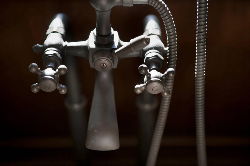 无人,横图,室内,水,建筑,日光,美国,水龙头,冷,建造,北美,加利福尼亚