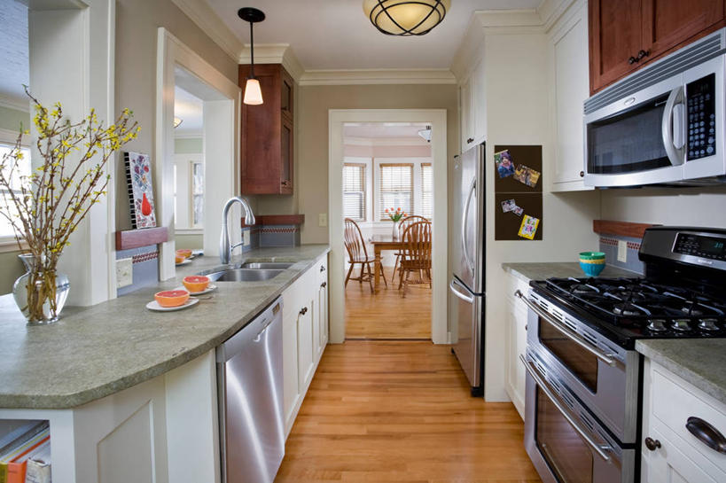 无人,家,横图,室内,白天,建材,餐桌,厨房,地板,家具,桌子,建筑,日光,美国,材料,木板,木材,水槽,冰箱,饭厅,地面,葡萄柚,木地板,木柴,建造,木料,北美,洗碗机,炊具,建筑材料,明尼苏达,硬木