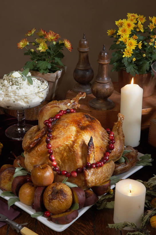 晚餐,节日,食品,褐色,土豆泥,自助餐,鼠尾草,膳食,感恩节,秋天