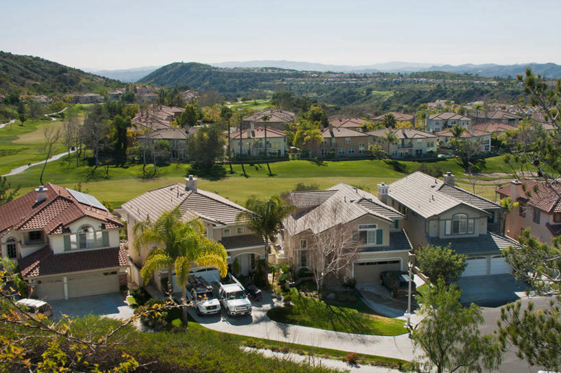 无人,横图,室外,白天,日光,美国,高尔夫球场,社区,北美,加利福尼亚