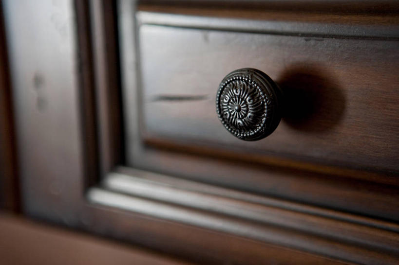 无人,横图,室内,特写,抽屉,美国,阴影,木制,北美,加利福尼亚,旋钮